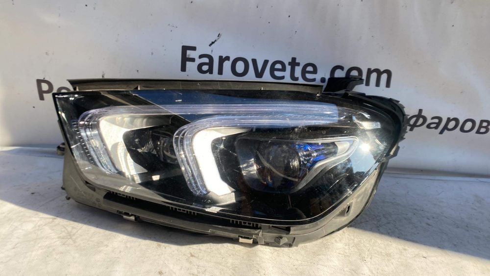 Ляв фар Мерцедес GLE W167 lqv far mercedes гле w167