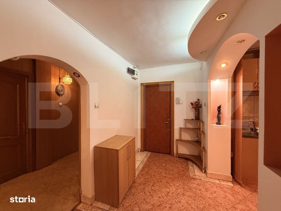Apartament 4 camere decomandat la parter 97mp, CT/AC, Rovine