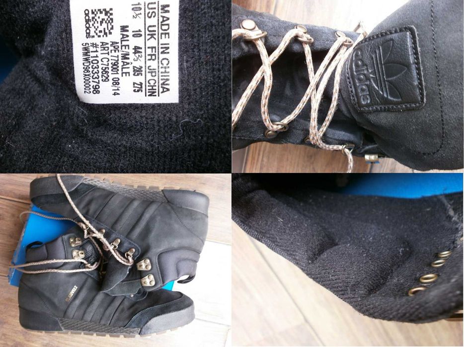 2 чифта Високи Маратонки Adidas Originals Blauvelt 100% Естествена Кож