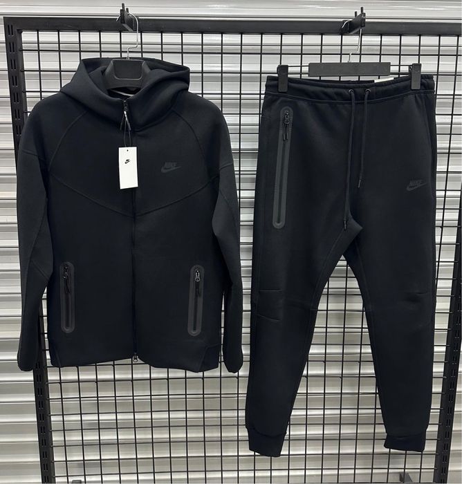 Nike Tech Fleece Premium Мъжки Екипи Анцузи Двойна материя
