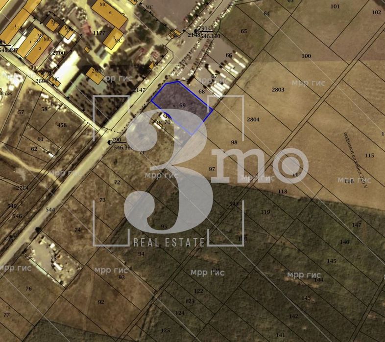 Продава се Парцел в с. Казичене, Област София-град - 2302 кв.м за 130 €/кв.м - Снимка #2