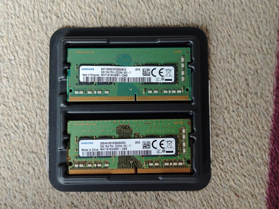 2×8GB DDR4 SO-DIMM 3200MHz Samsung RAM