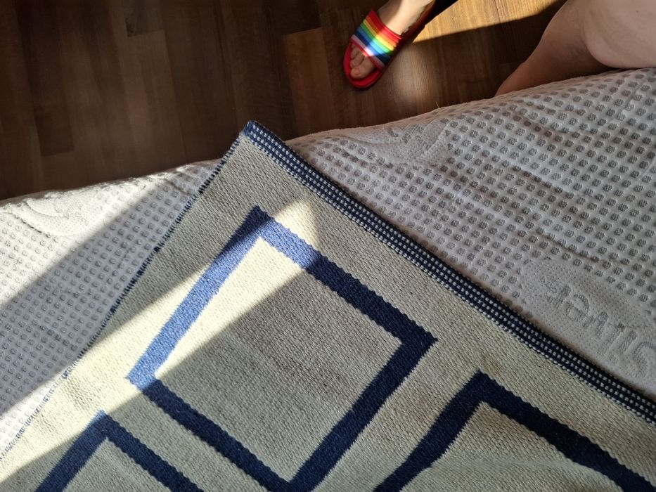 Covor mare din lână, 2 fețe, 170x245 cm – model elegant