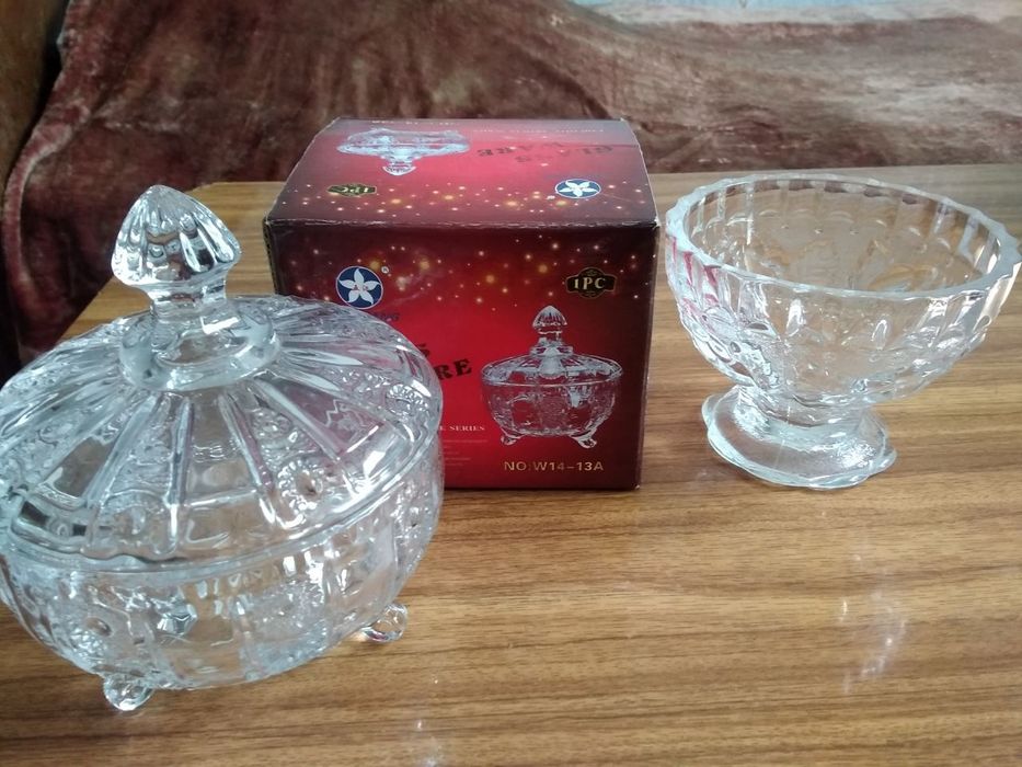 Вазы хрустальные советские
