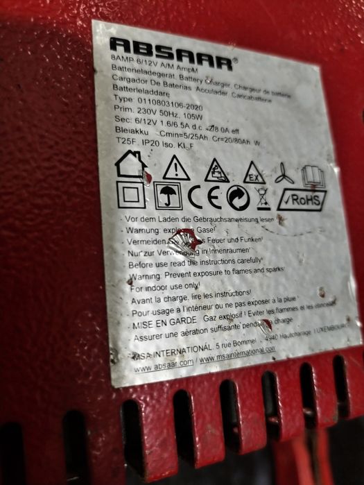 Redresor auto 12v la 8A Absaaa