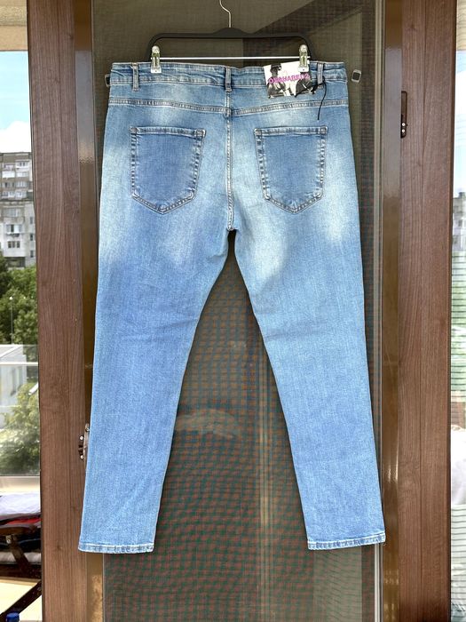 Мъжки дънки DSQUARED2 (Slim Fit / Made in Italy) - размер 56 (XL), Отлично състояние / ОРИГИНАЛ