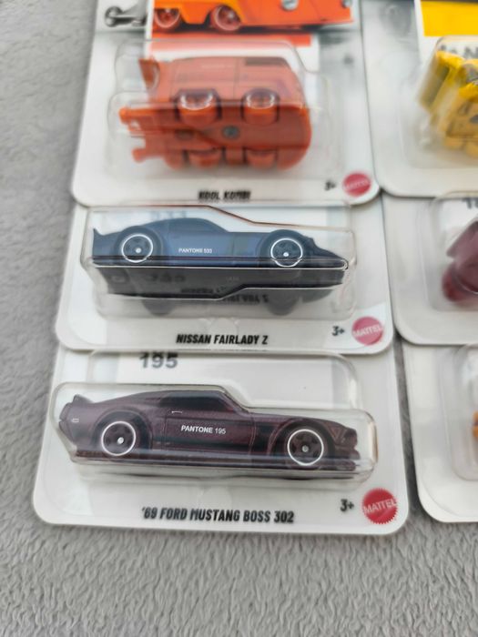 Set complet Pantone hot wheels Silver Series