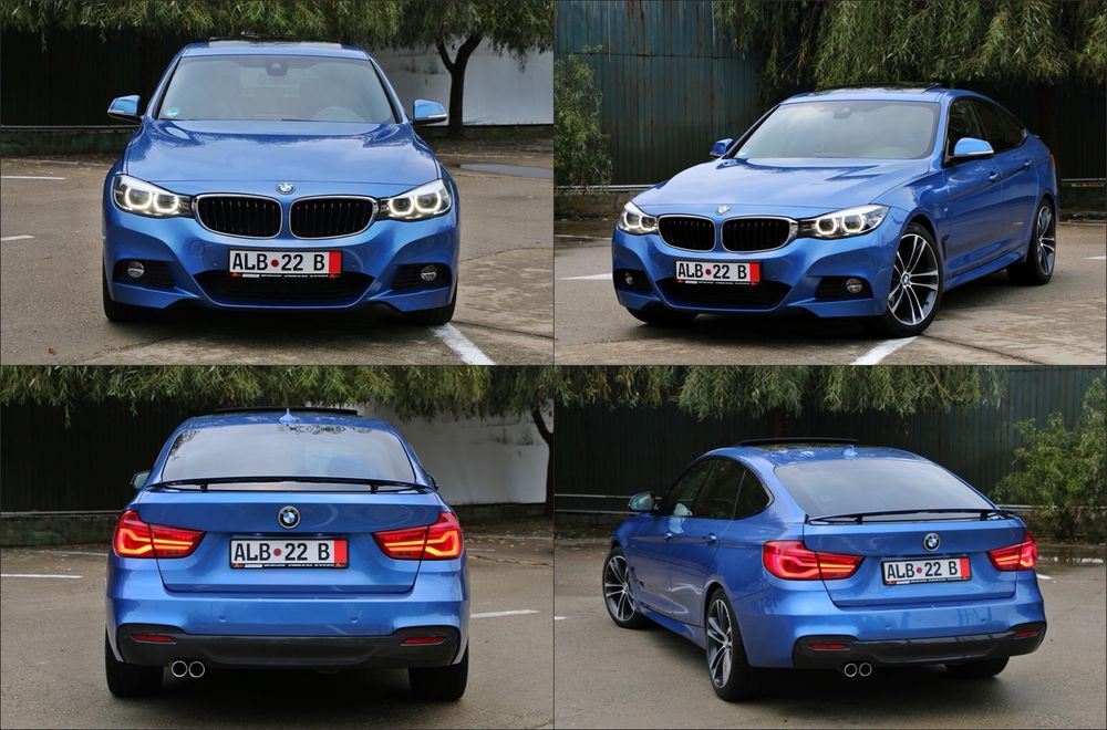 BMW Seria 3 GT 2018 MPacket 2.0 224cp B47 Euro6 / Panorama / 2Butoane / Carplay / NaviMare / CuloareDeosebita