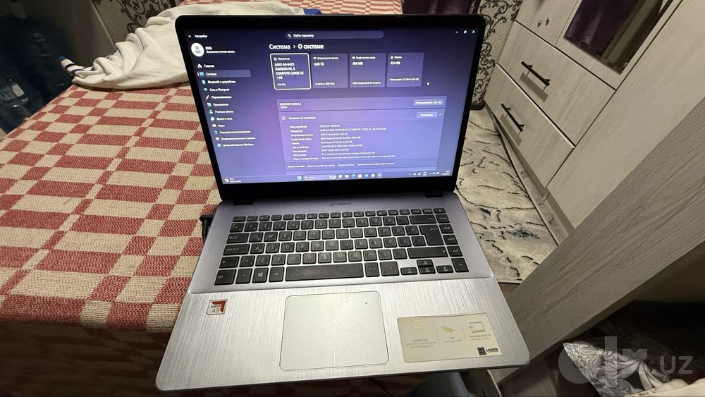 Asus Notbook x505 madel