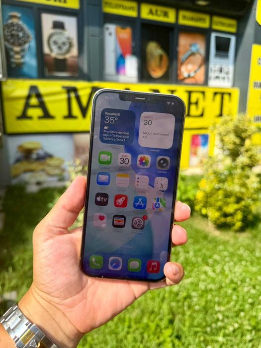 iPhone 12 Pro Max / 256GB / Gold - Impecabil