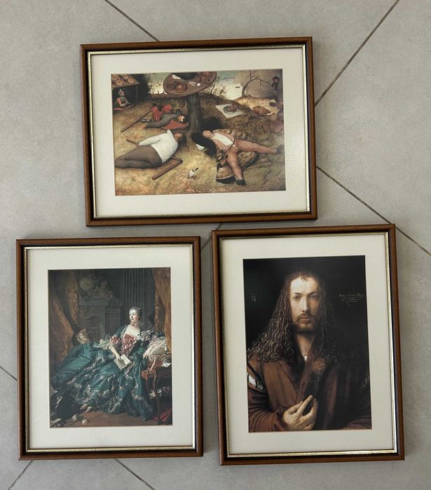 Репродукции в луксозни дървени рамки