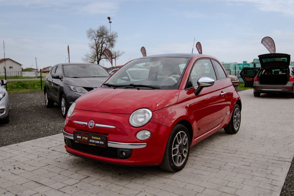 Fiat 500 // 1.2 Benzina// Cutie Automata// Euro 5// Garantie// Rate Fixe