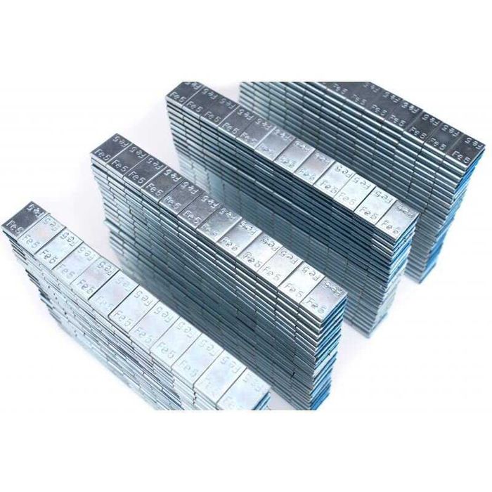 Баланс за гуми лепящи тежести за джанти 100бр. ленти (12x5гр. 60гр.)