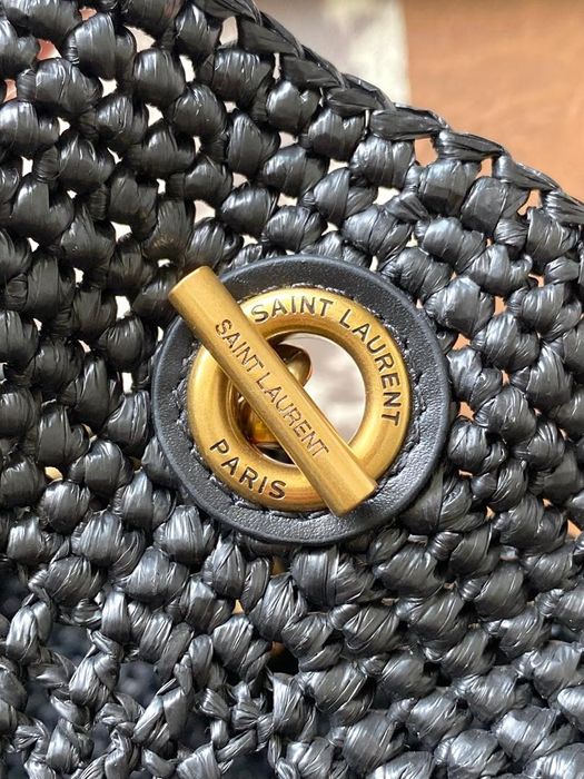 Saint Laurent Icare in Raffia