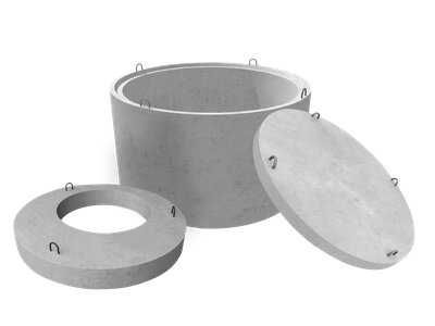 Колодец бетонный - бетон колодец, кольцо - комплект