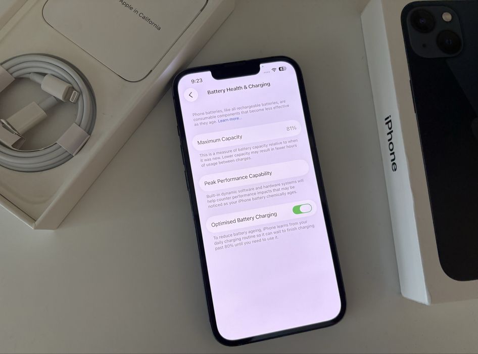 iPhone 13 black 128gb