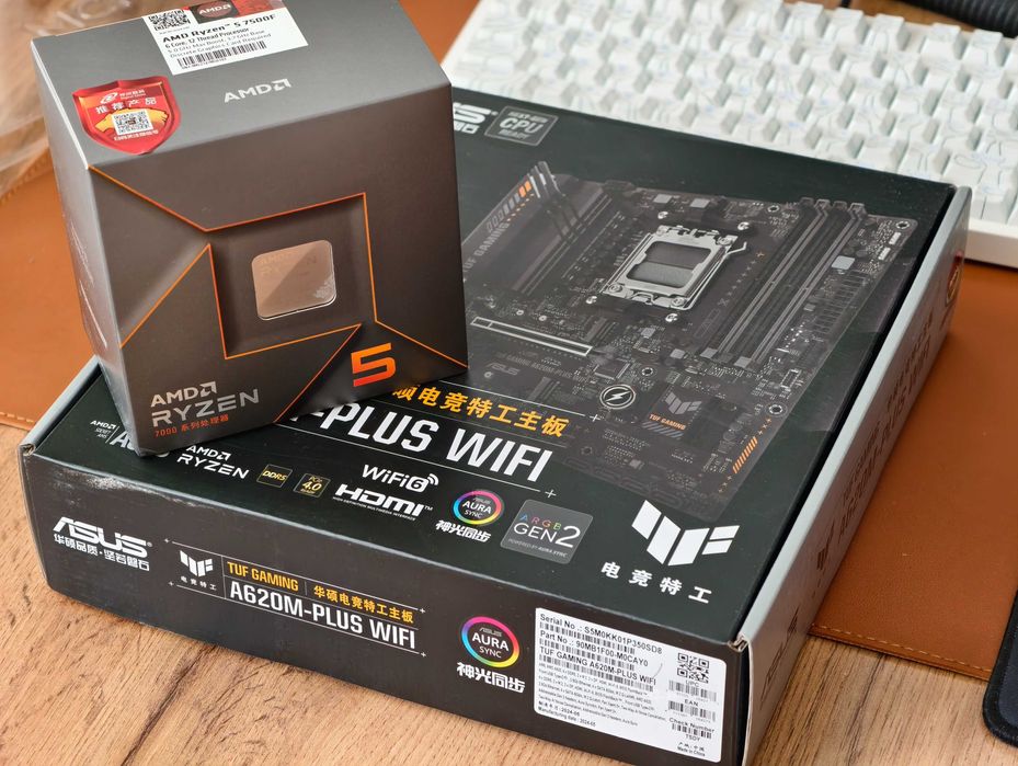 Сборка на 7500f 32GB памяти