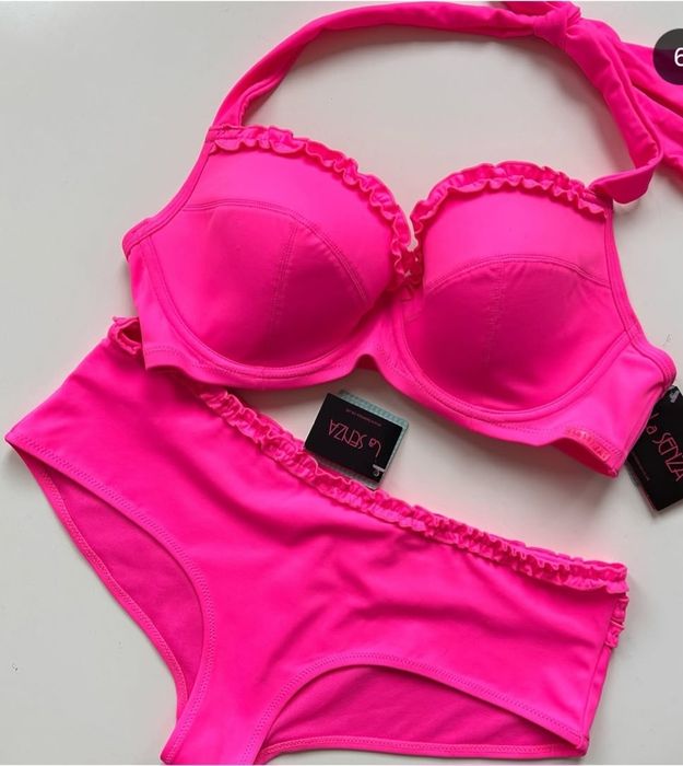 Нов бански La Senza New pink bekini