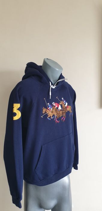 POLO Ralph Lauren Racing Horses Hoodie / L ОРИГИНАЛ! Дамски Суичър!