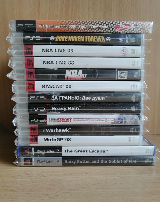 Диски для PlayStation (Новыe)