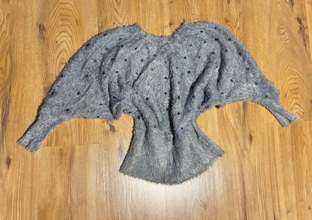 Дамски мъхест пуловер, XS