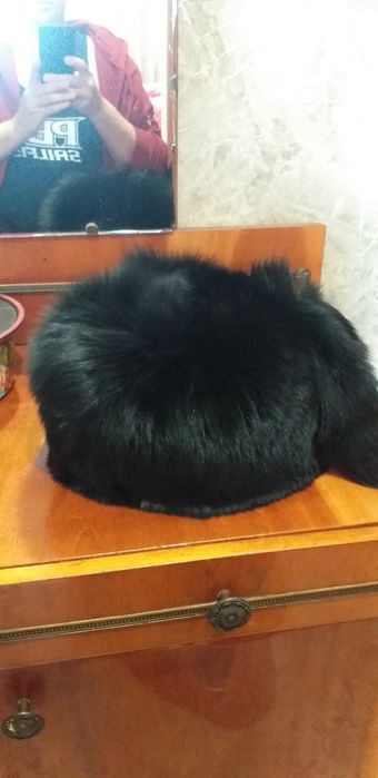 Продам шапку женскую песец