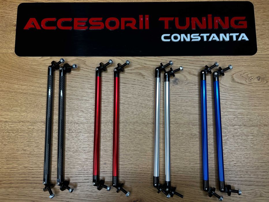 Tije Sustinere Lip Bara Fata 20cm Silver / Carbon / Albastru / Rosu