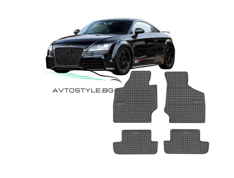 Гумени стелки зa Audi TT 2006-2014 г., Frogum