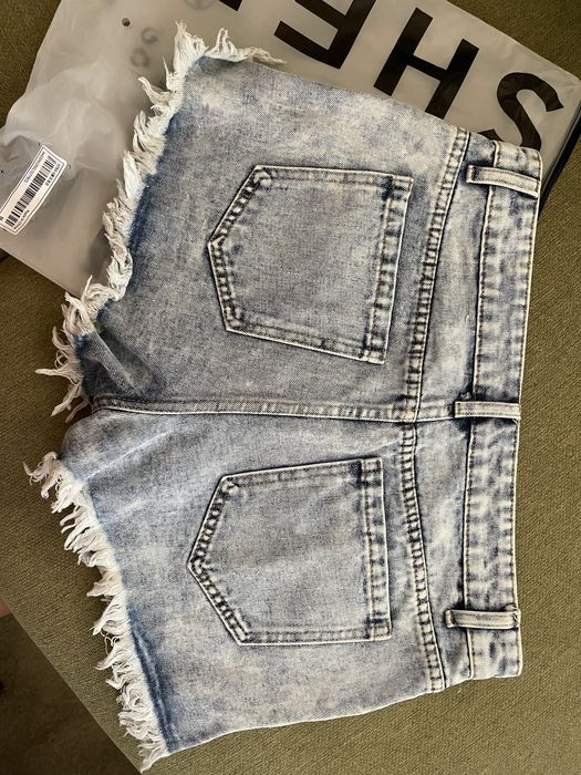 Дънкови къси панталони