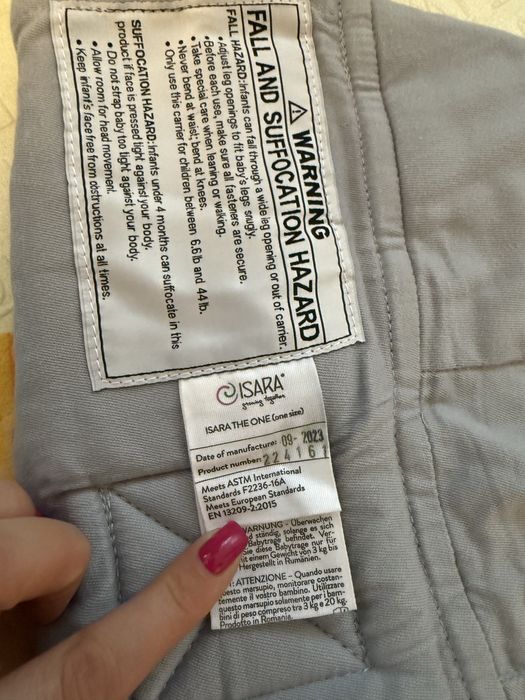 Isara The One marsupi ergonomic