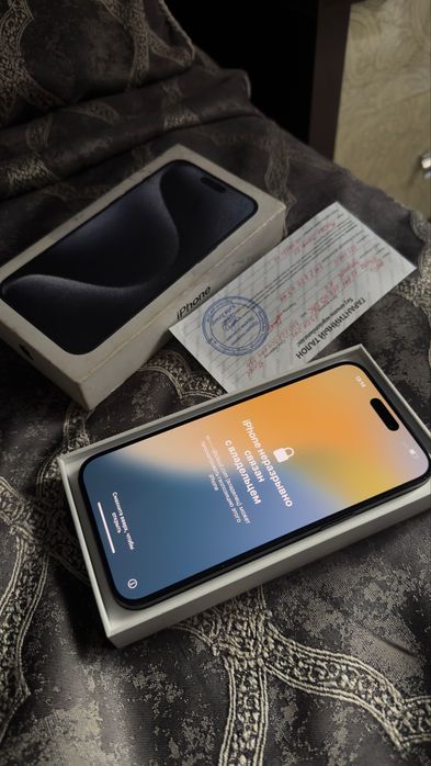 Iphone 15 pro max 256gb
