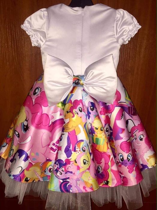 My little pony дизайнерска рокля 5 год ръст до 110см