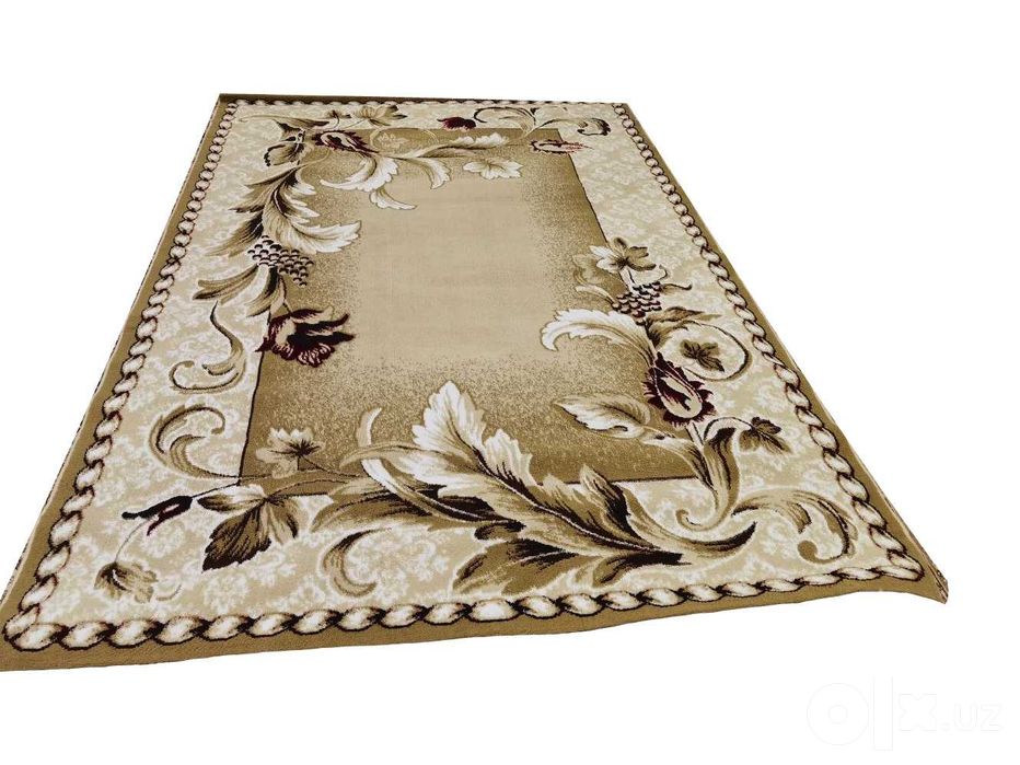 Gilam  2*3 , och qaymoq rangli, gulli naqsh