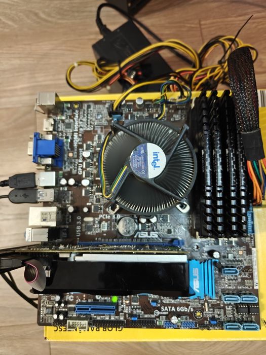 Kit MB Asus P8B75-M + i7 3770 + 16Gb DDR3