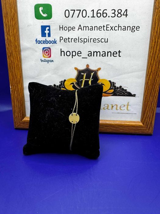 Hope Amanet P2 - BRATARA 14K 1.30 GR