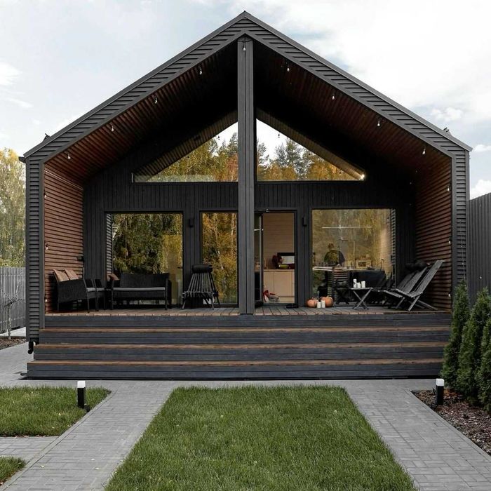 Барнхаусы, Двухэтажные бархаусы под ключ