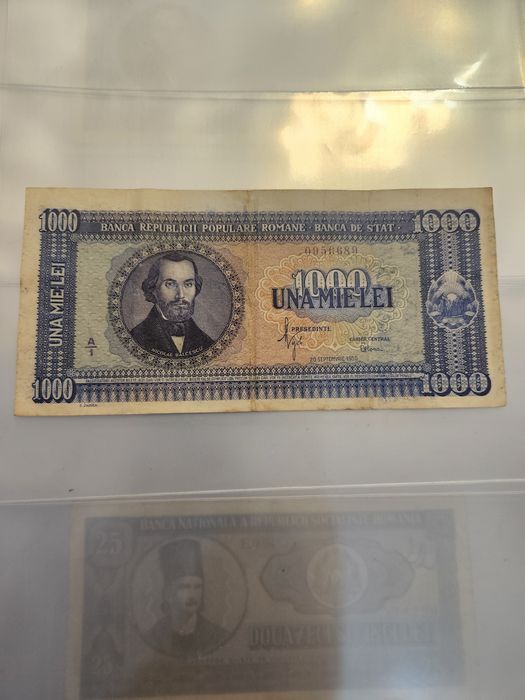 Bancnota,bani vechi 100 lei 1950