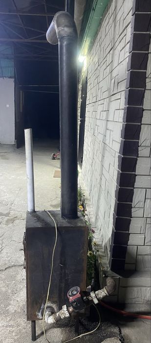 Газовая печка.