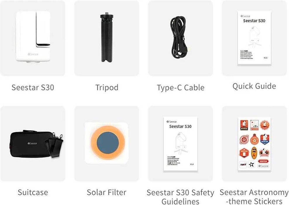 Продавам смарт телескоп ZWO seestar S30