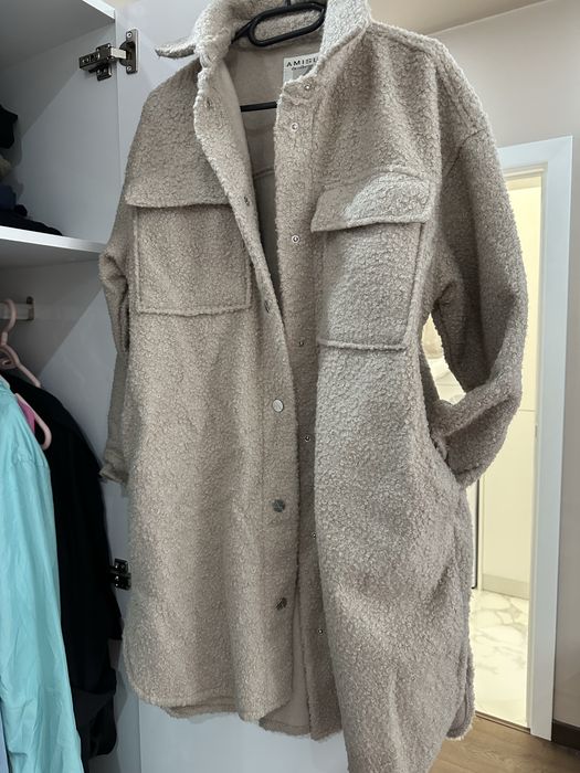 Дамски вълнен тренч Amisu