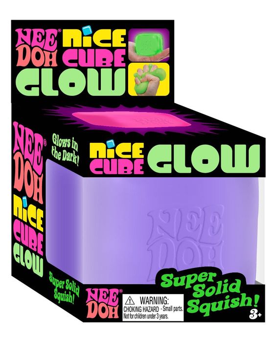 NeeDoh оригинал, серия Nice Cube Glow