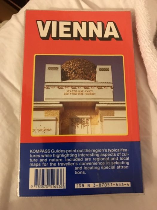 Ghid orasul Viena engleza Vienna Kompass Guide