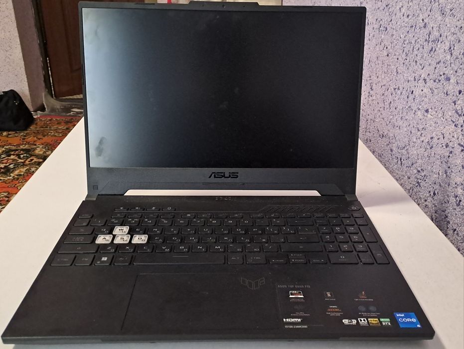 Asus TUF DASH F15 Gaming notebook