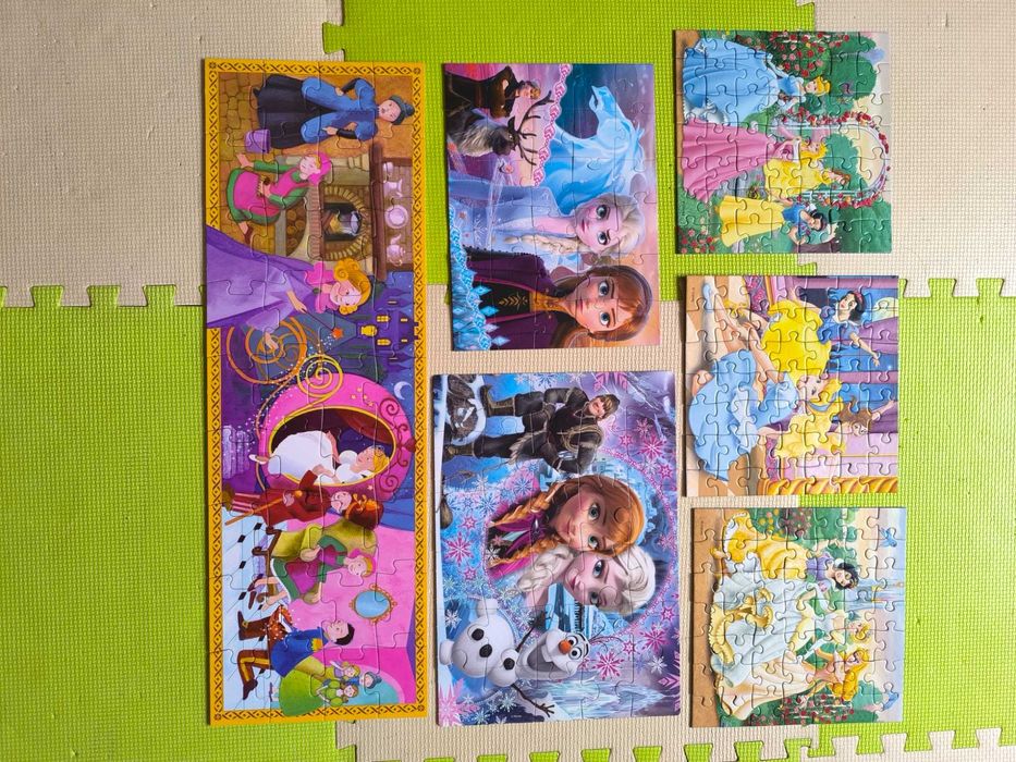 Пъзели Ана и Елза, игра Djeco, Пепеляшка Djeco