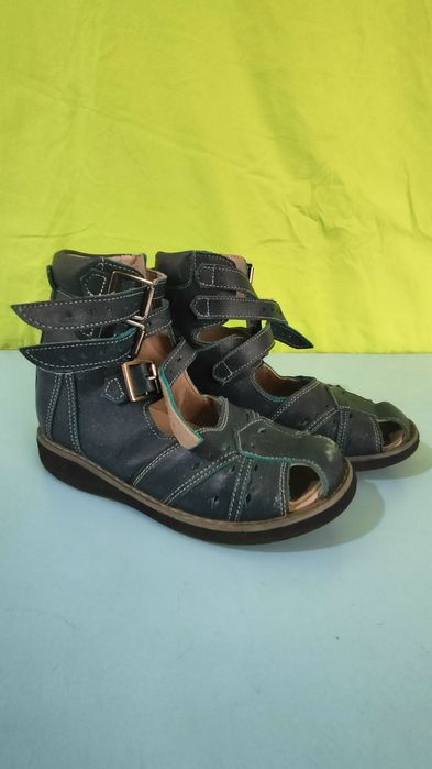 Туфли детские, кожаные, ортопедические