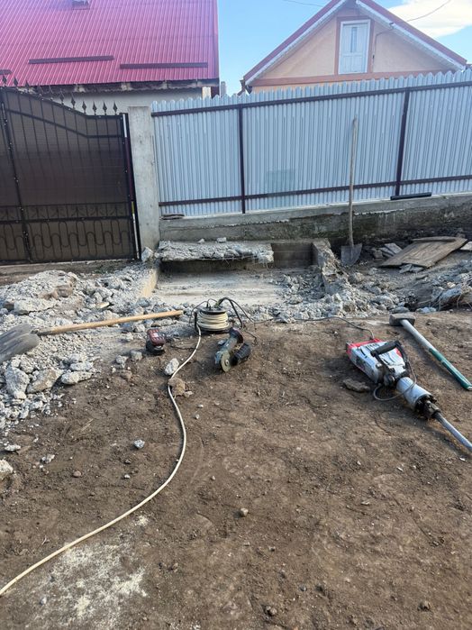 Prestări servicii săpături , orice tip de construcție .