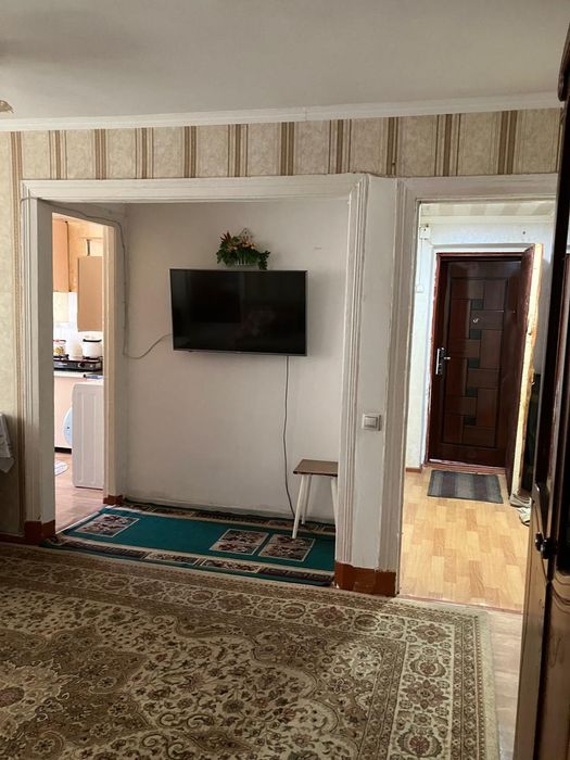 Тёплая 3‑комнатная квартира в городе Шу