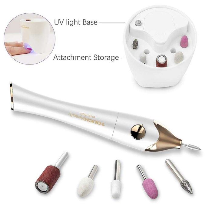TOUCHBeauty Електрическа пила за нокти 5 в 1