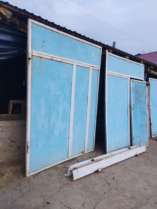 Ворота б у в комплекте