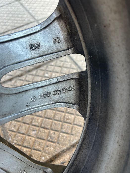 17-ки оригинални джанти Mercedes с гуми Michelin